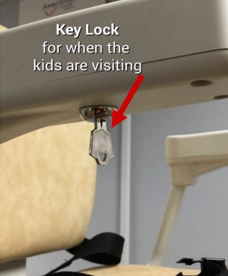 Key Lock Key lock for when the kids are visiting