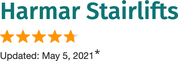 Harmar Stairlifts, 4.7/5 Star Rating, Updated May 5, 2021*