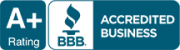 BBB Accredited Business - A+ Rating